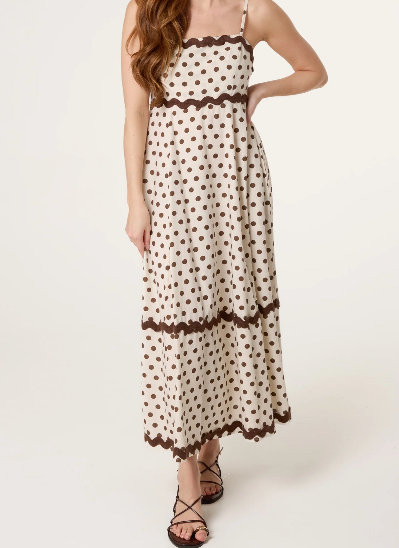 Poppy Polka Dot Dress
