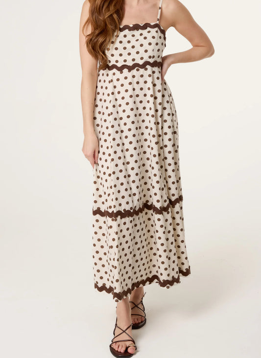Poppy Polka Dot Dress