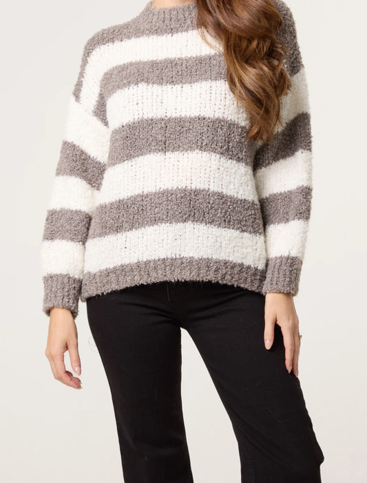 Boucle Stripe Jumper