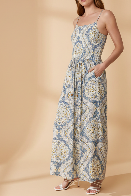 Oriental Tile Jumpsuit