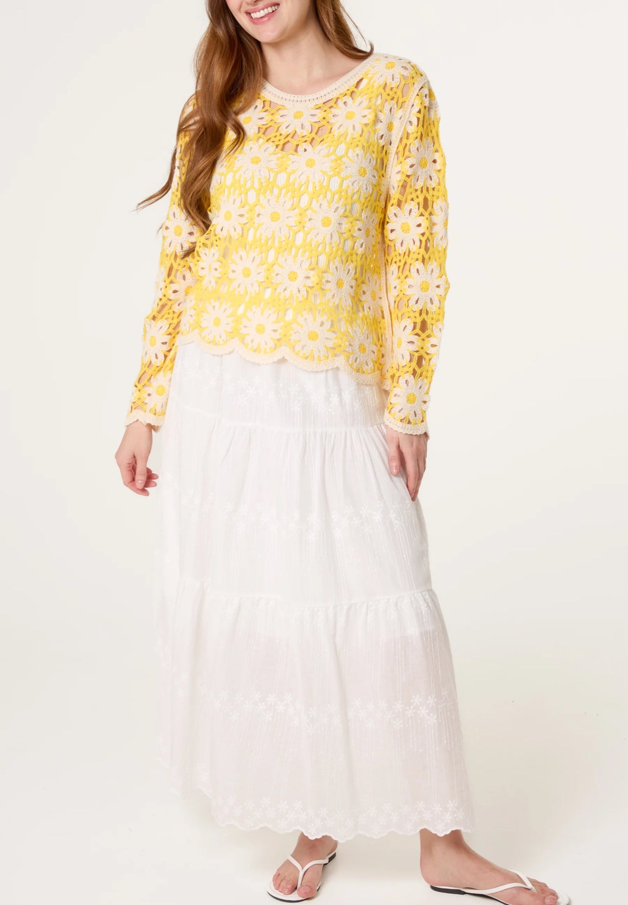 Daisy Crochet Top