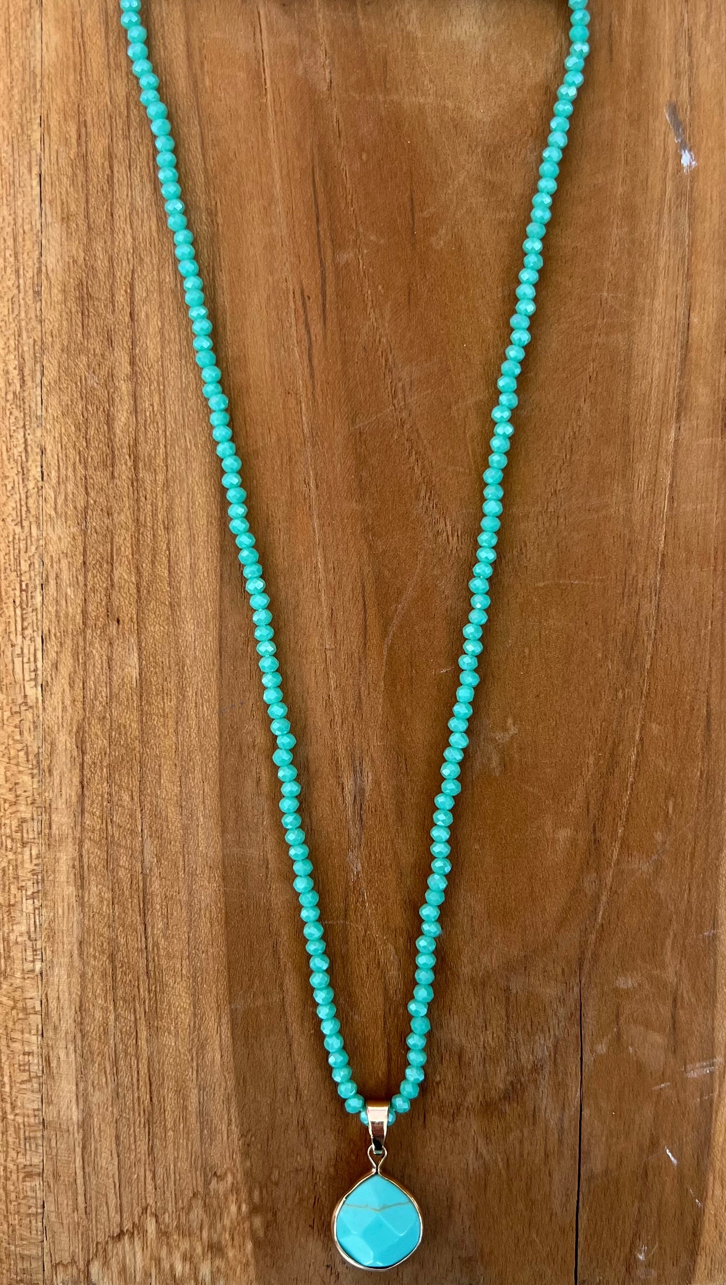 Stone Bead Necklace