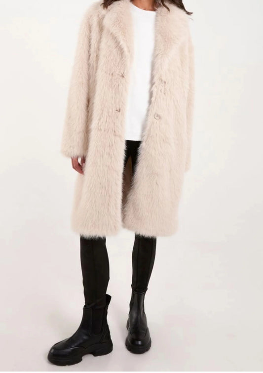 Soft Faux Fur Coat