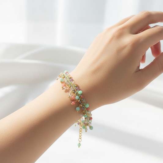Handcraft Multi Gemstone Bracelet