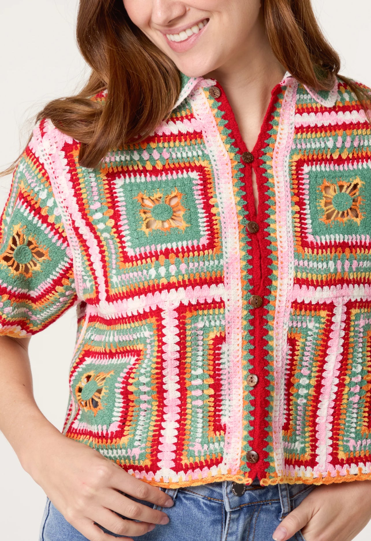 Crochet Multi Shirt