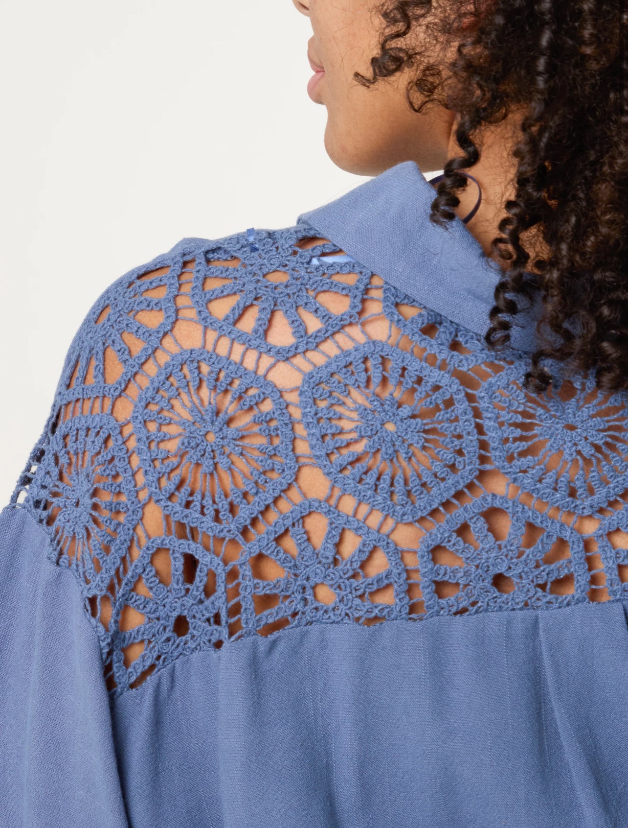 Crochet Loose Fit Shirt