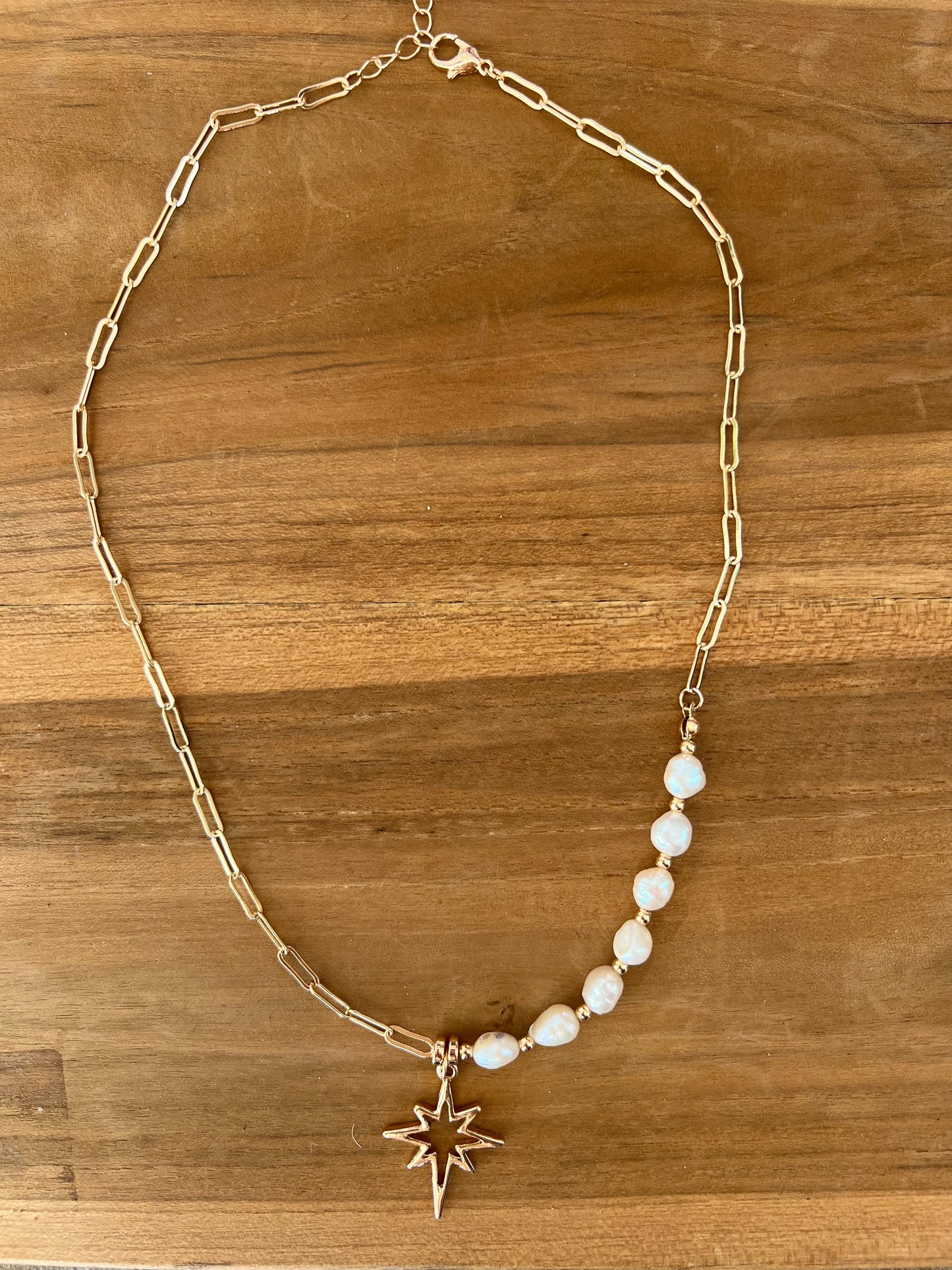 Star Pearl Necklace