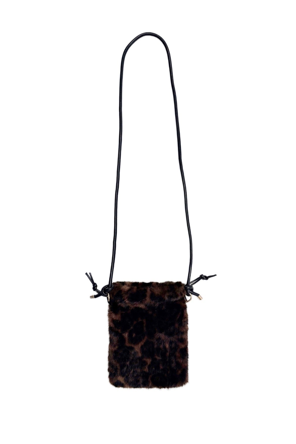 Animal Faux Fur Pouch