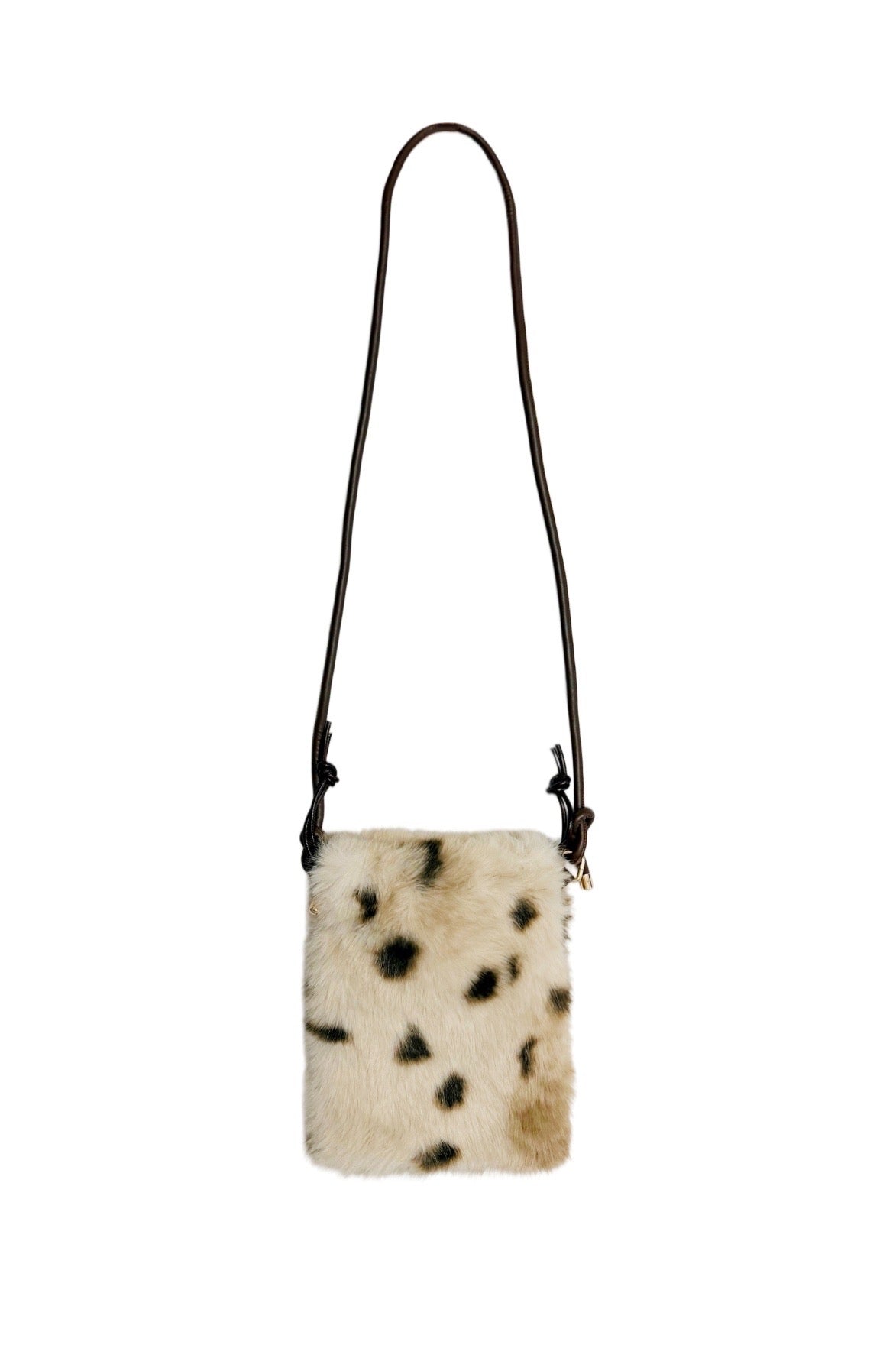 Animal Faux Fur Pouch