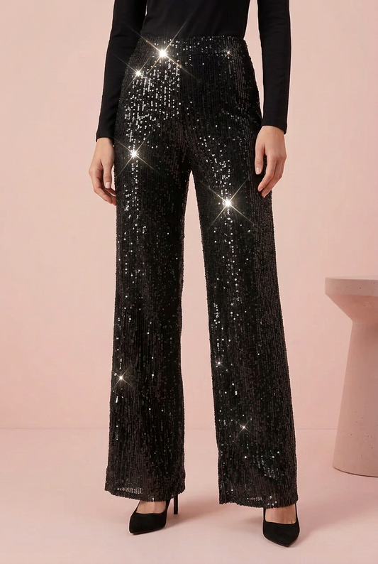Heavy Sequin Trouser