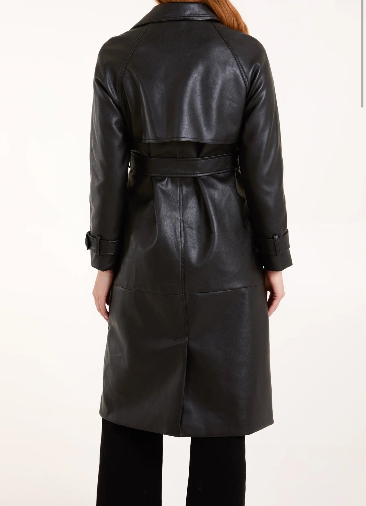 Leather Trench Coat