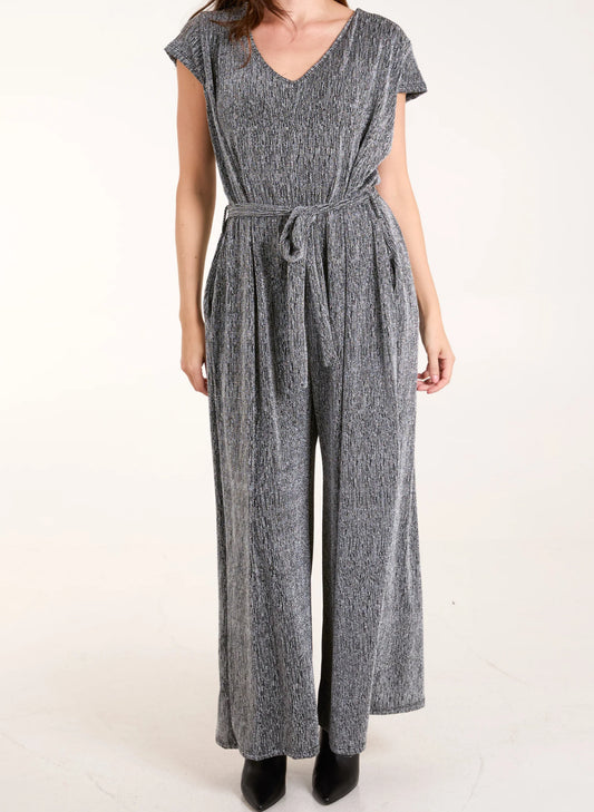 Lurex Party Jumpsuit