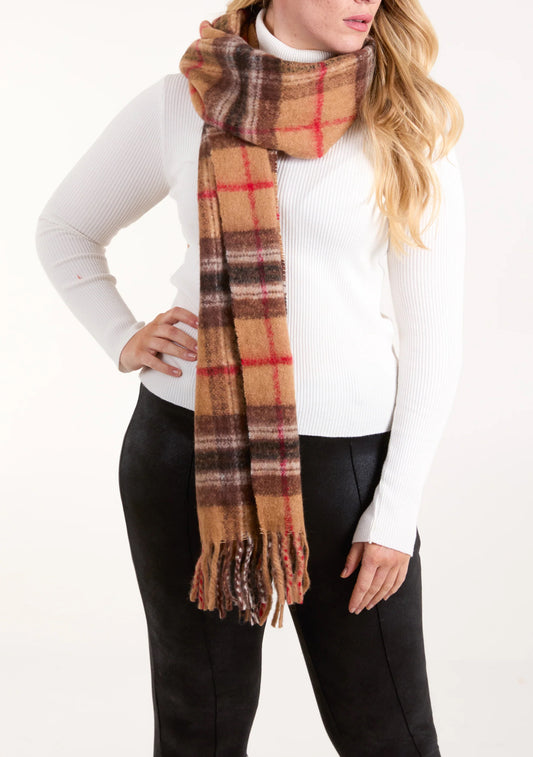 Chunky Check Scarf