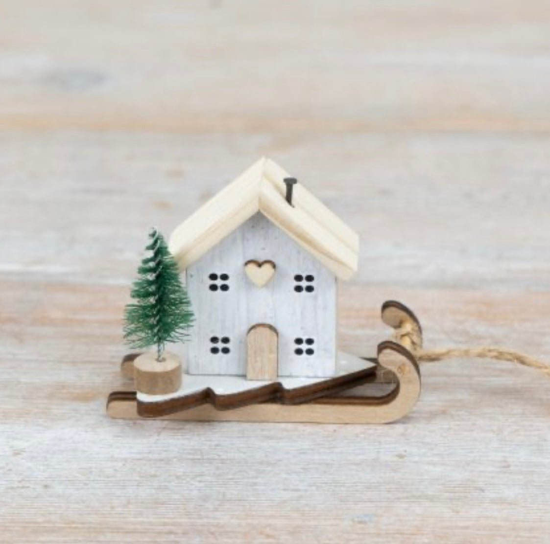 Hanging House On Sleigh