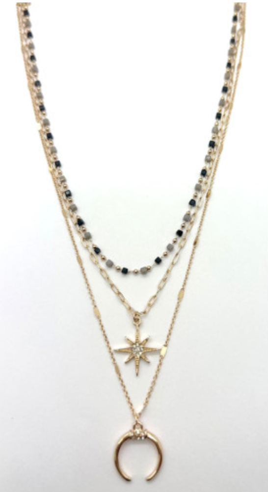 Layered Star pendant