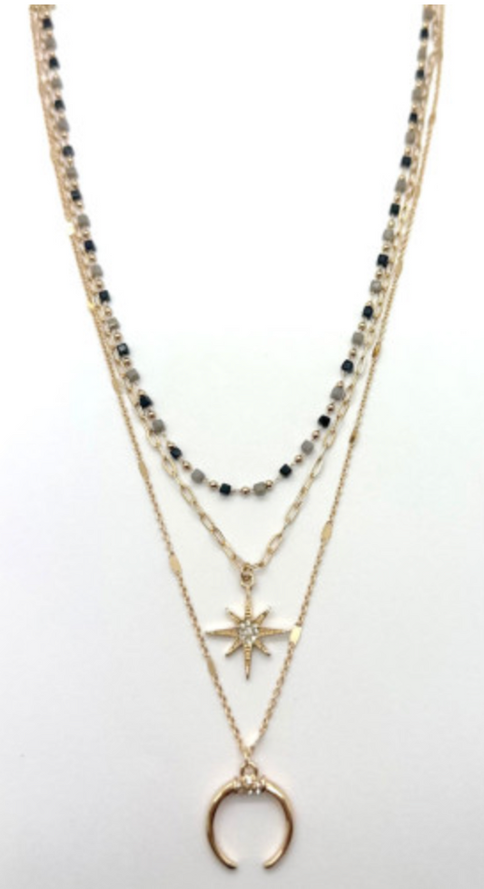 Layered Star pendant