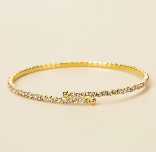 Cz Wrap Bracelet