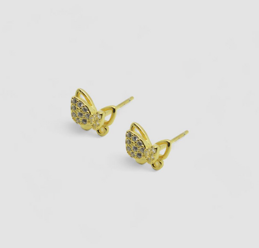 3D Butterfly Earring