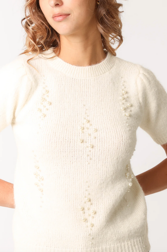 Pearl Embellished Jumper