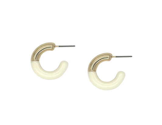 Mixed Metal Resin Hoops
