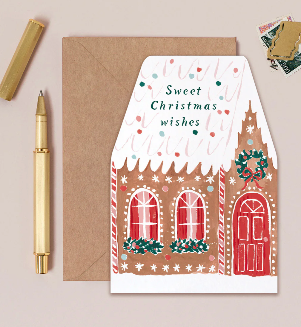 Gingerbread Christmas Card
