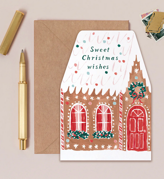 Gingerbread Christmas Card