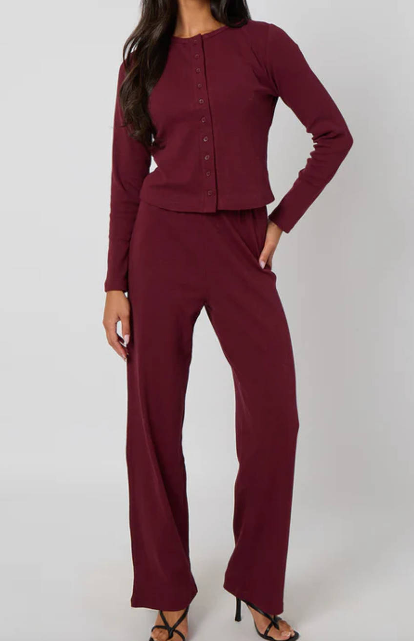 Long Sleeve Button Down Top