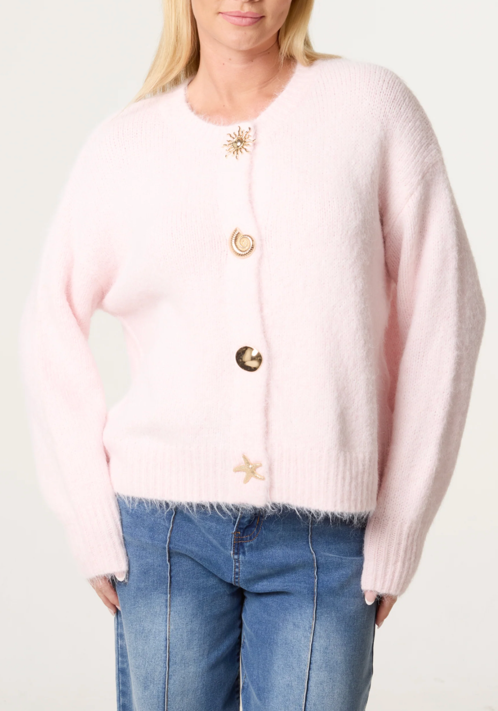 Sunshells Button Cardigan