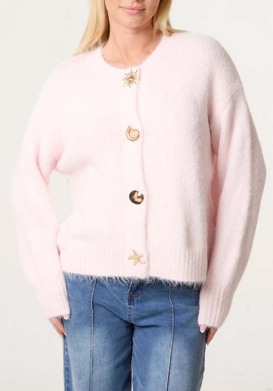 Sunshells Button Cardigan