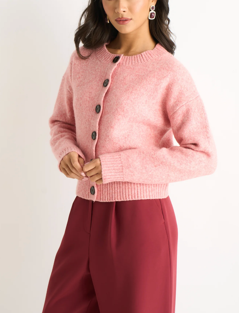 Dusky Wool Cardigan