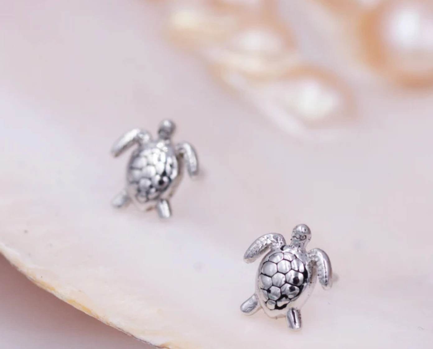Tiny Turtle Earring