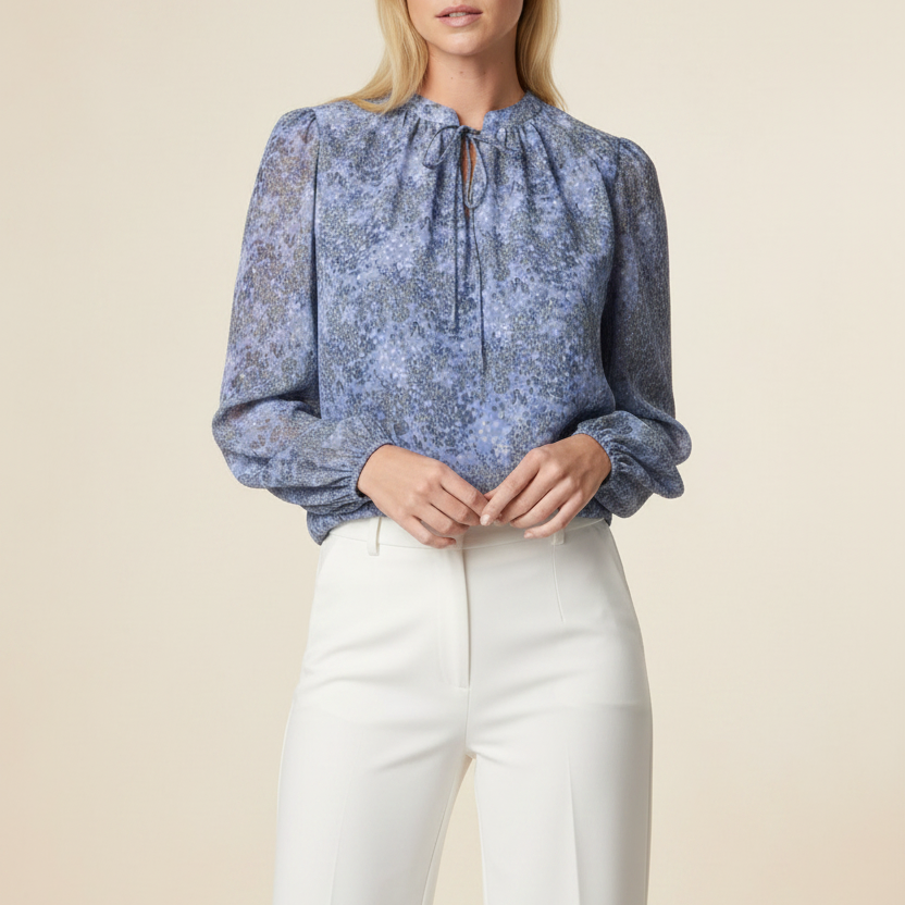 Grandad Tie Blouse