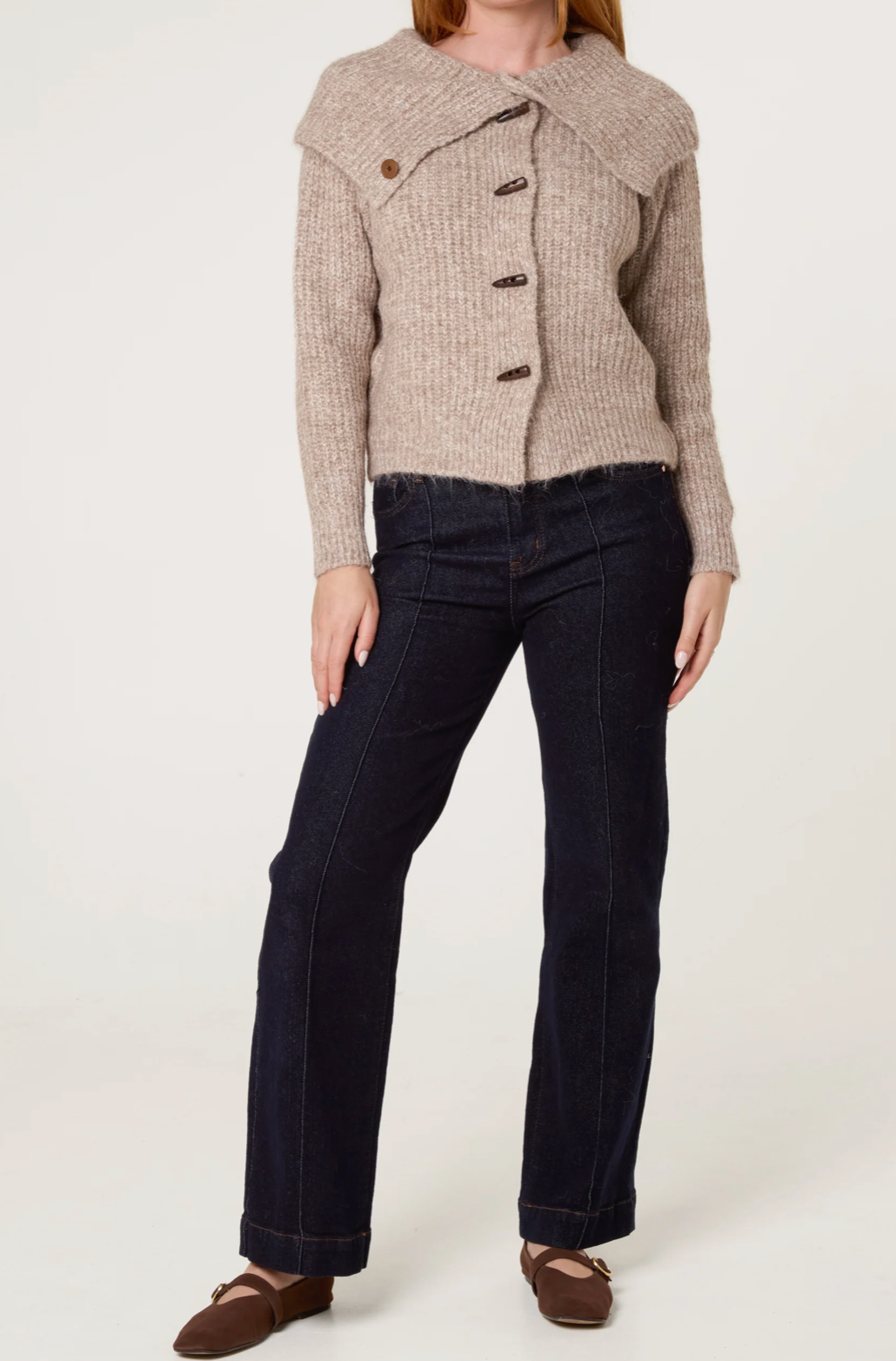 Sienna Button Knit Jumper