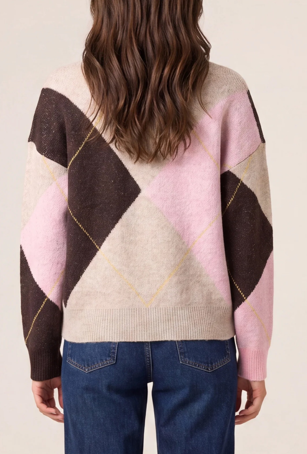 Argyle Knit Jumper