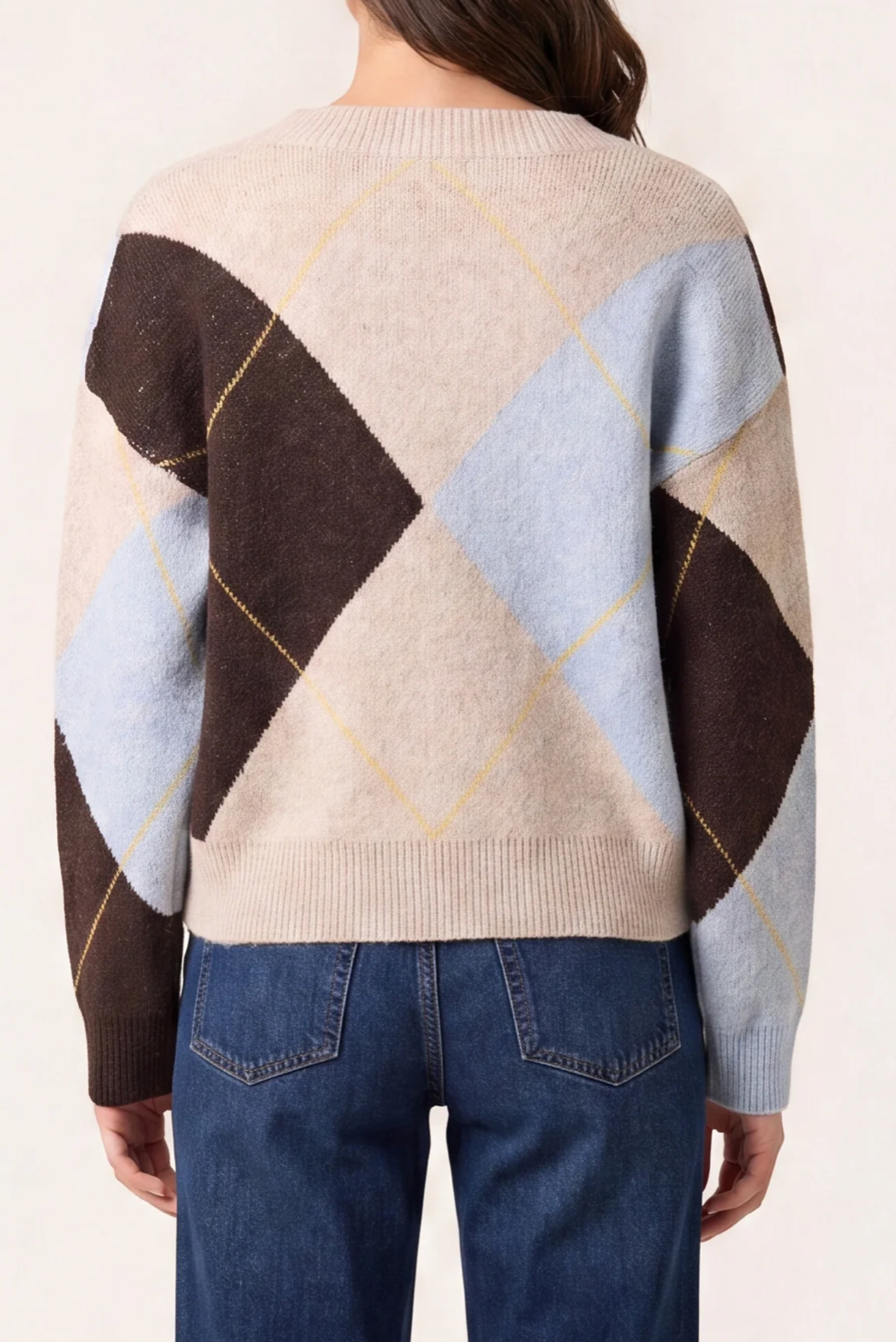 Argyle Knit Jumper