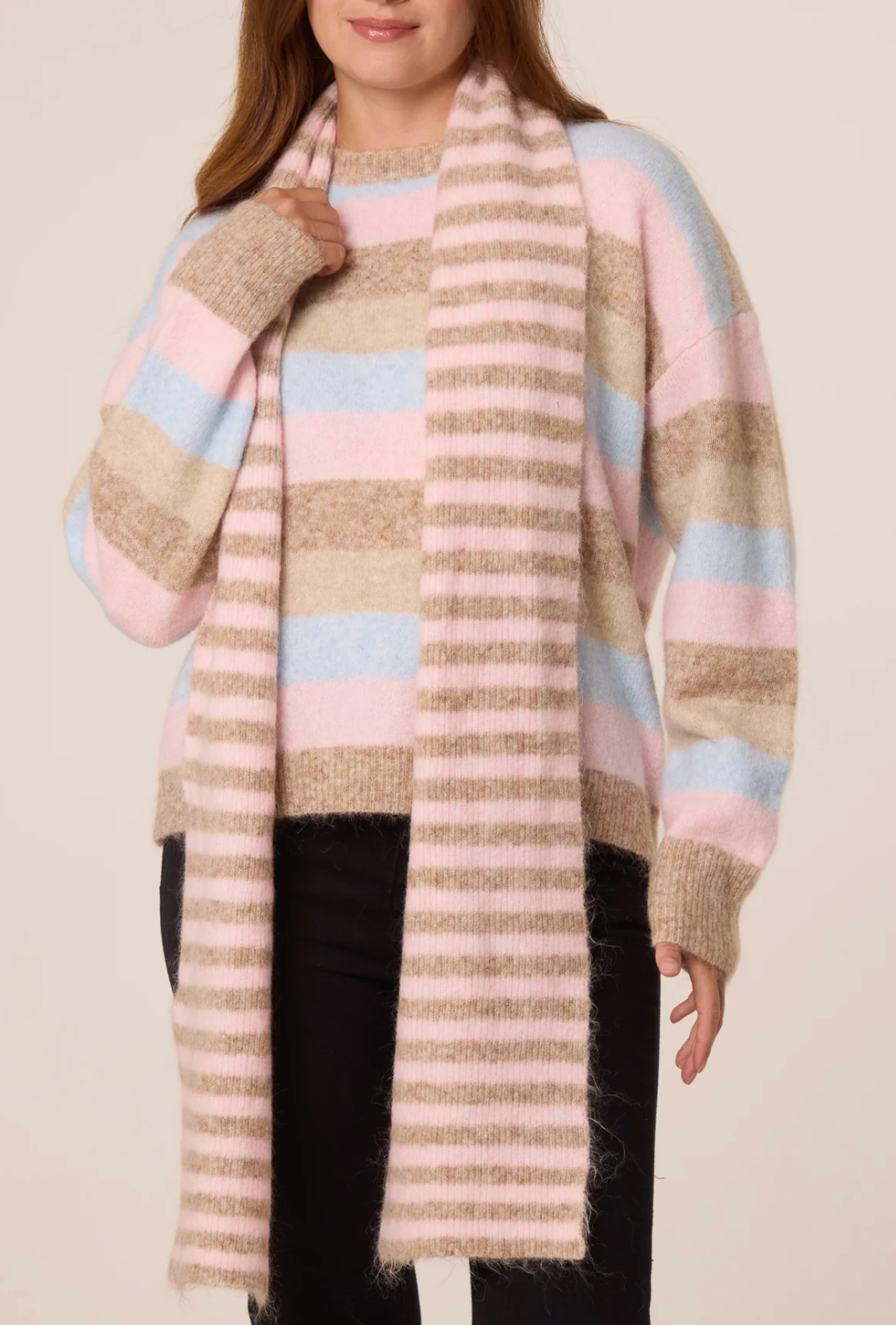 Pastel Scarf & Jumper