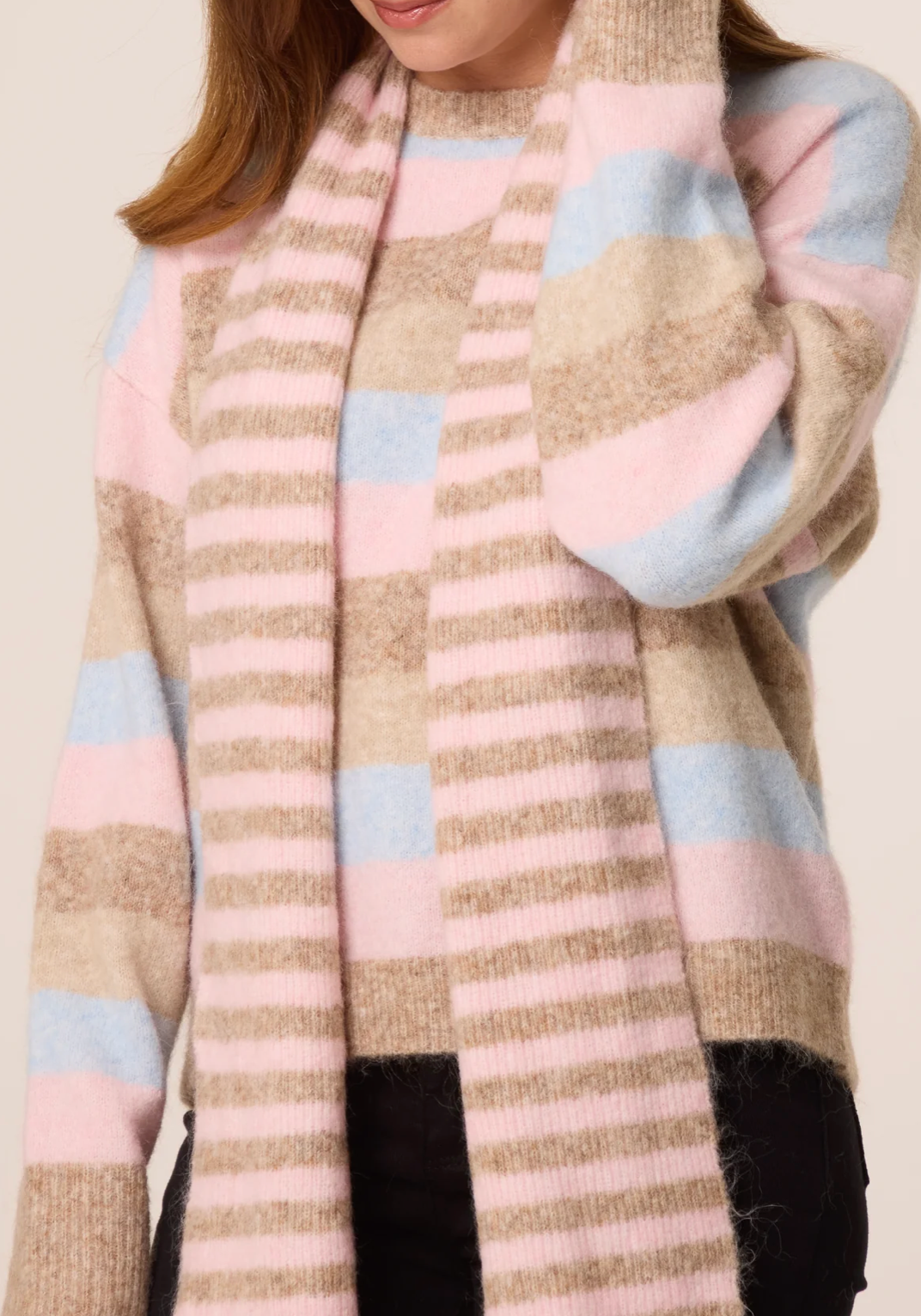 Pastel Scarf & Jumper