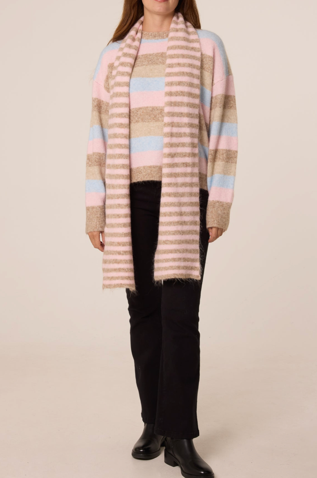 Pastel Scarf & Jumper