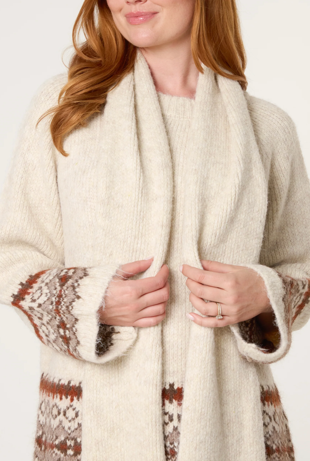 Arctic Knit Scarf Jumper