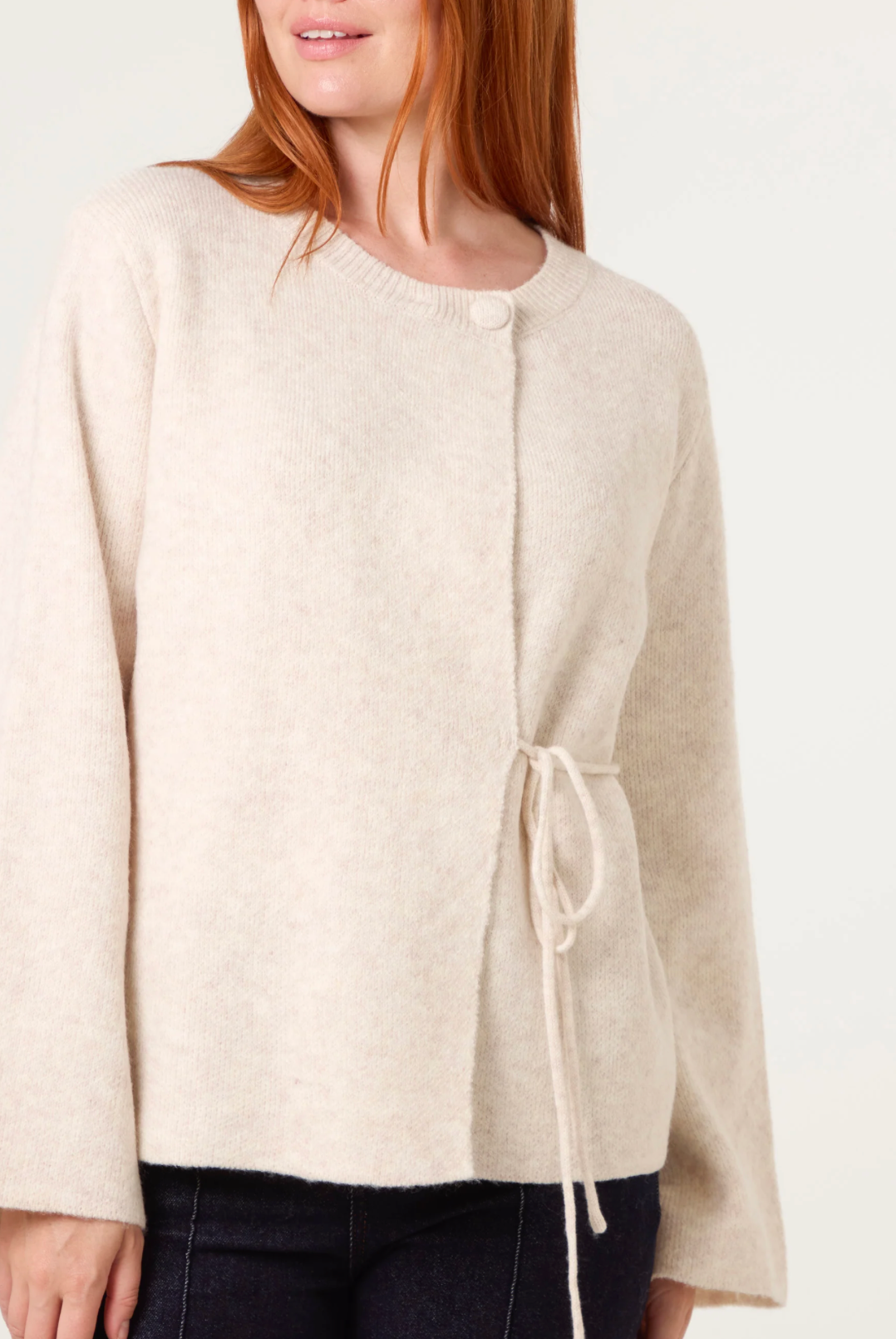 Cardigan with Side Tie