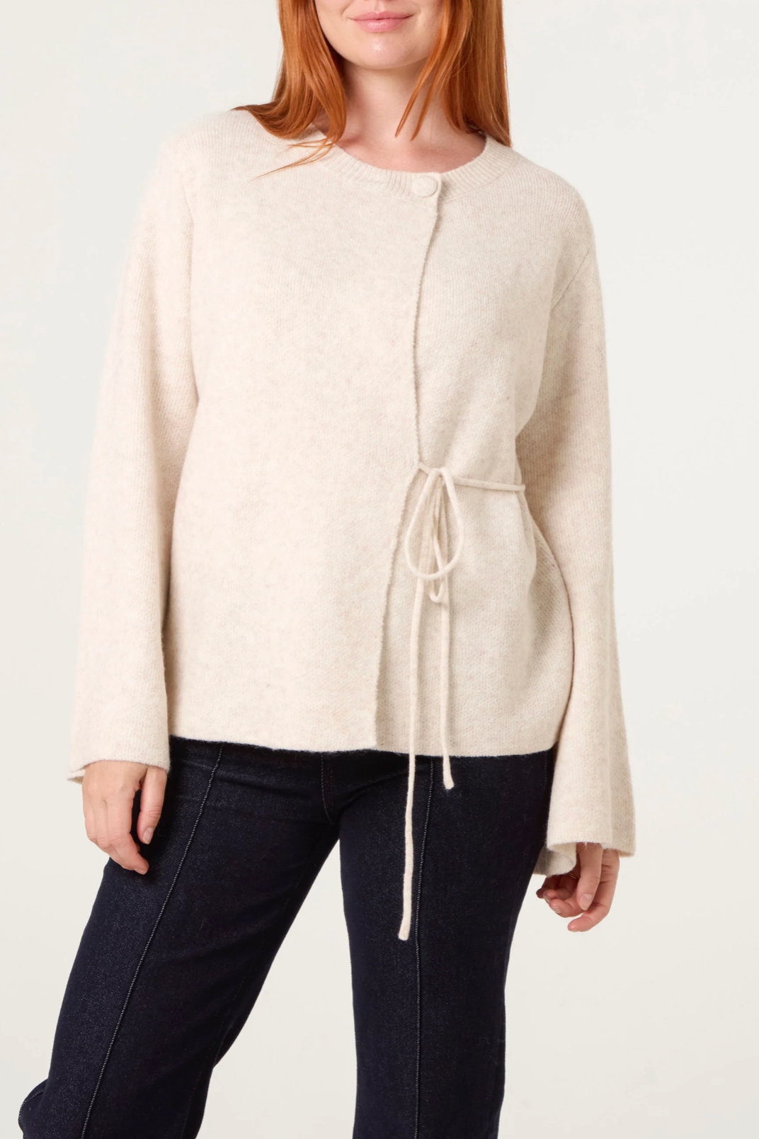 Cardigan with Side Tie