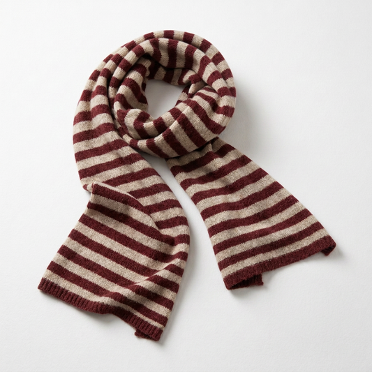 Soft Stripe Scarf