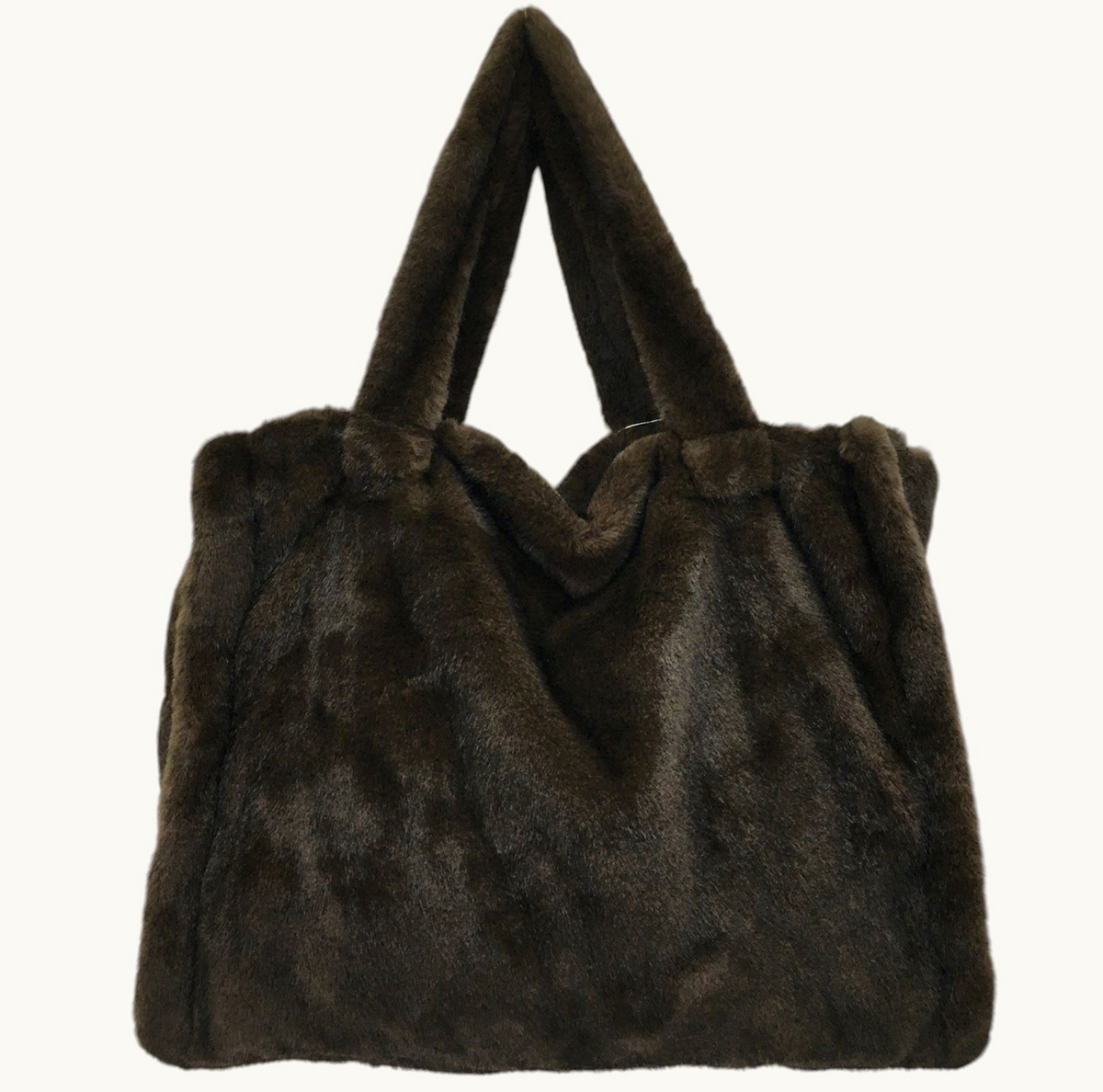 Large Faux Fur Bag