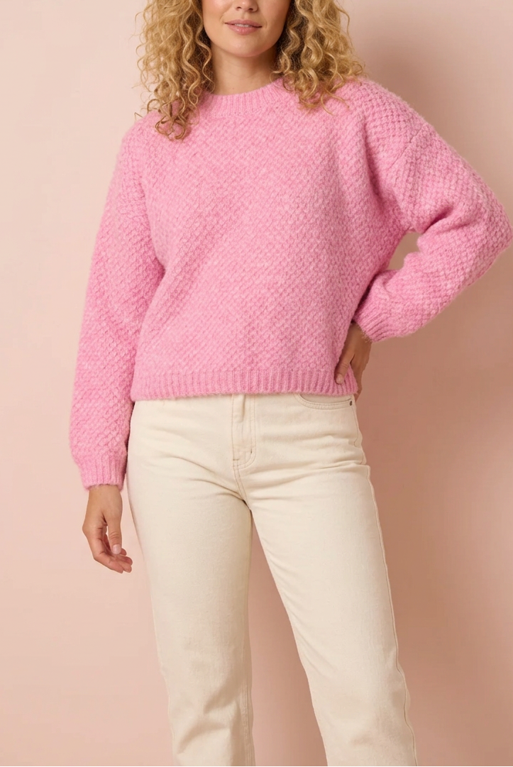 Textured Essential Jumper