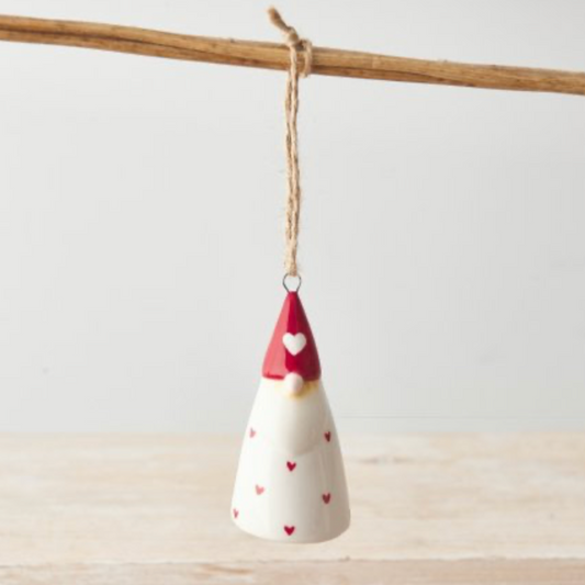 Ceramic Heart Hanging Gonk