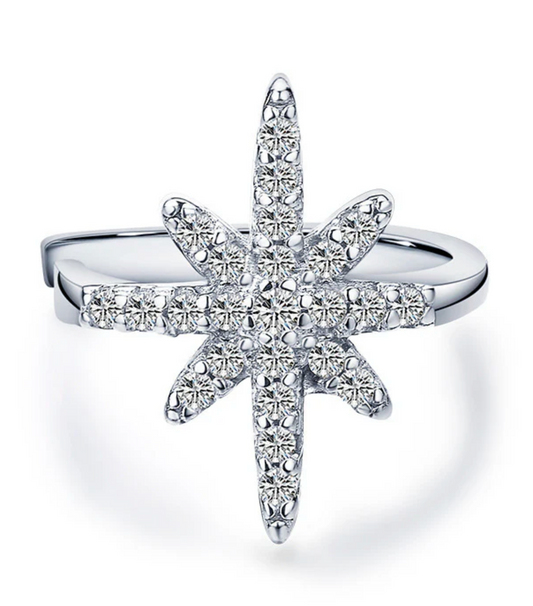 Compass Ear Cuff
