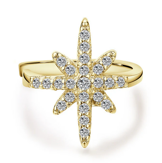 Compass Ear Cuff