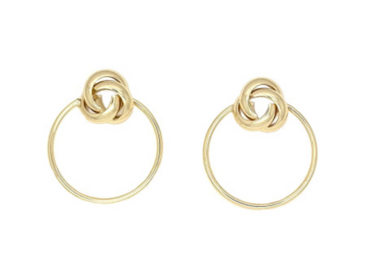 Chunky Knot Earrings