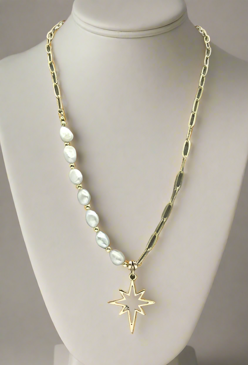 Star Pearl Necklace
