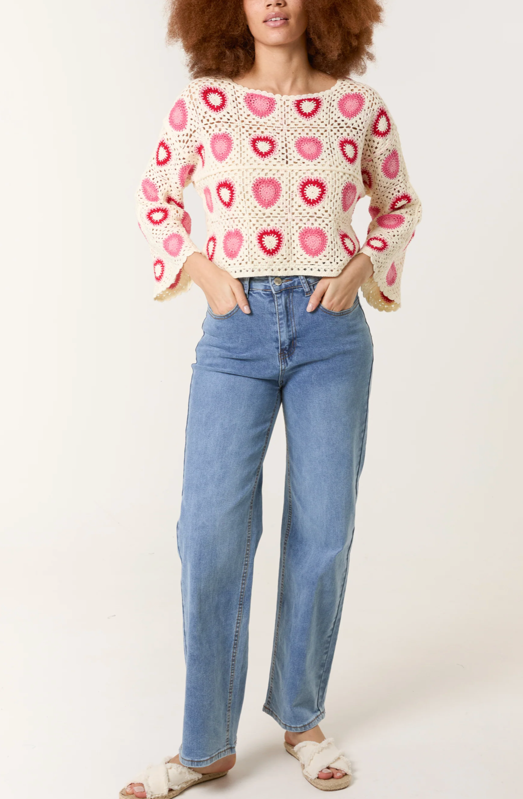 Heart Crochet Top